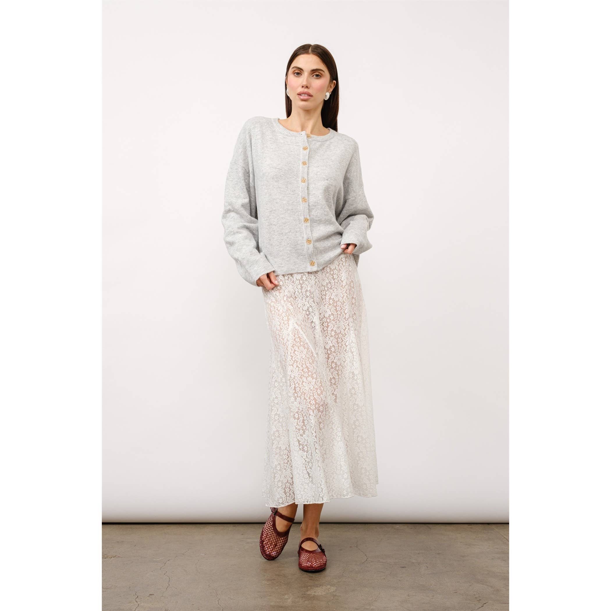 Philippa Lace Maxi Skirt