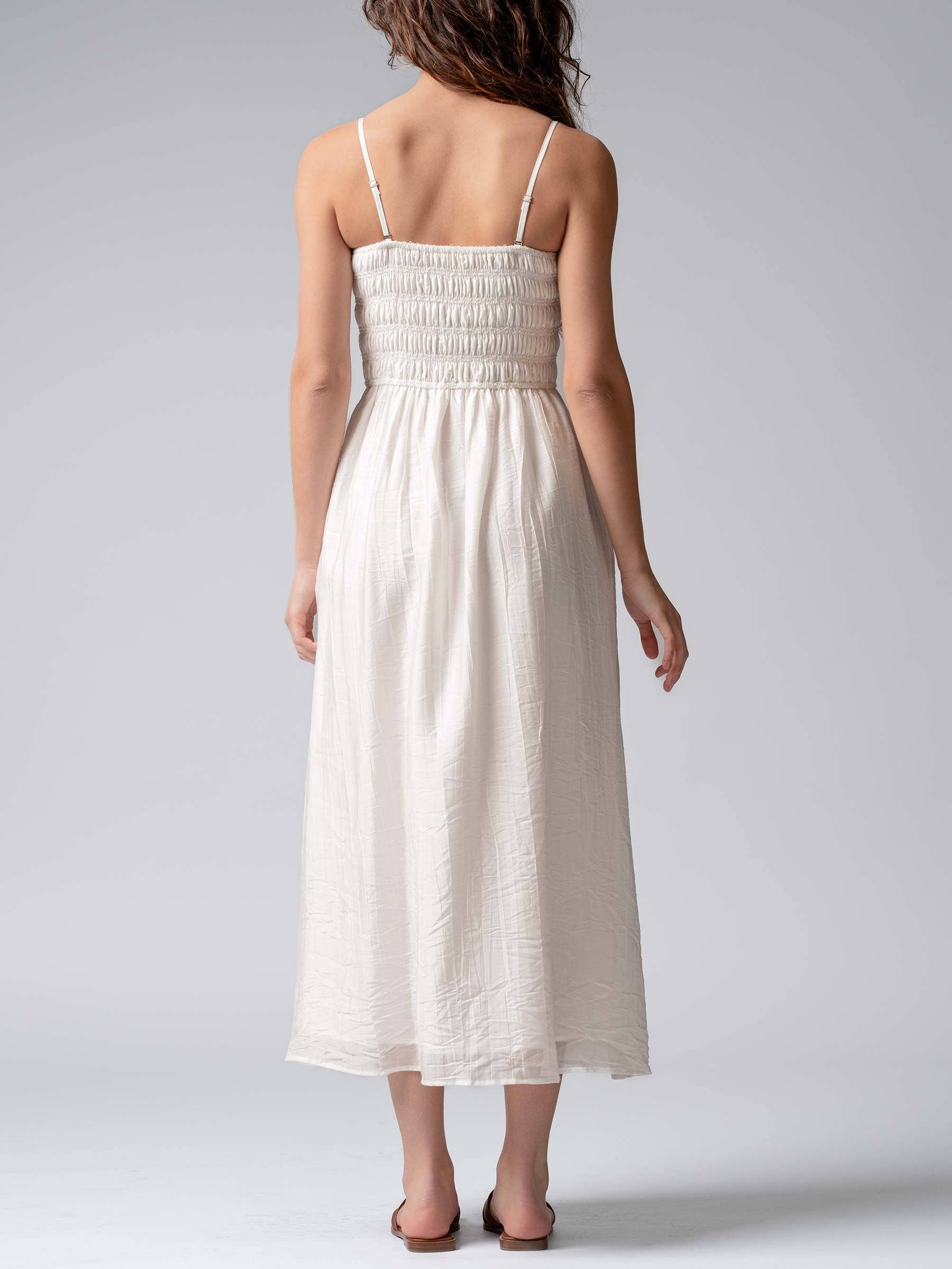 Smocked Maxi Summer Dress