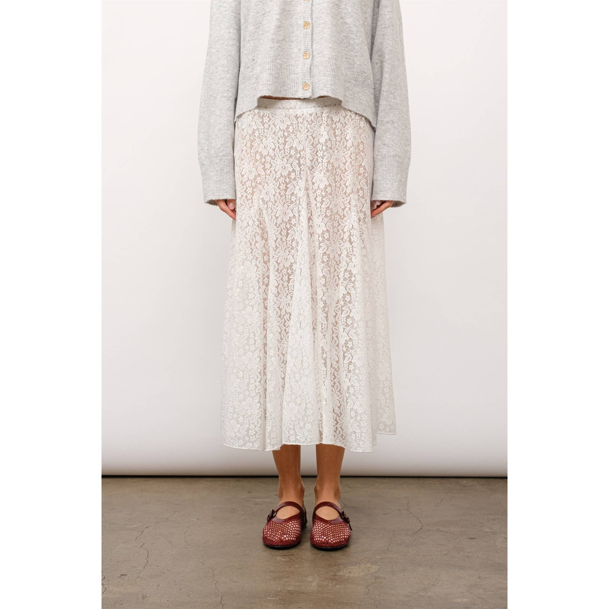 Philippa Lace Maxi Skirt